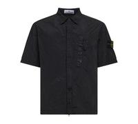 Stone Island - Nylon Overshirt - Homme - Chemises - Noir - Taille: S
