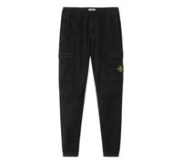 Stone Island - Pantalon Cargo Stretch en Coton Supima - Homme - Pantalons - Noir - Taille: W31