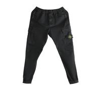Stone Island - Pantalon Cargo Regular fuselé - Homme - Pantalons - Noir - Taille: W30