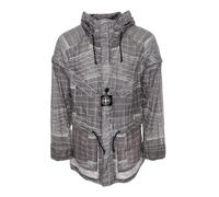 Stone Island - Parka à Grille Réfléchissante - Homme - Vestes - Gris - Taille: M