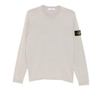 Stone Island - Patch Crewneck Sweater - Homme - Pulls - Gris - Taille: M
