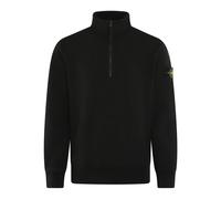 Stone Island - Polo à Manches Longues - Homme - Sweatshirts et sweats à capuche - Noir - Taille: S