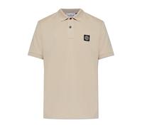 Stone Island - Polo avec Écusson Logo - Homme - Tops - Beige - Taille: L
