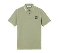 Stone Island - Polo Logo - Homme - Tops - Vert - Taille: M