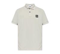 Stone Island - Polo With Logo Patch - Homme - Tops - Gris - Taille: L