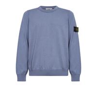 Stone Island - Pull col rond - Homme - Pulls - Bleu - Taille: 2XL