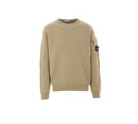 Stone Island - Pull en jersey de coton avec poche cargo - Homme - Sweatshirts et sweats à capuche - Beige - Taille: XL
