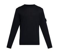 Stone Island - Pull en laine avec col rond - Homme - Pulls - Bleu - Taille: S