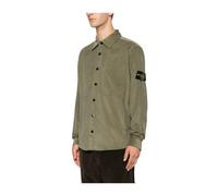 Stone Island - S0144 Overshirt - Homme - Vestes - Vert - Taille: L