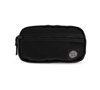 Stone Island - Sac banane avec logo - Homme - Sacs - Noir - Taille: ONE Size