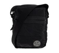 Stone Island - Sac Bandoulière Avec Écusson Logo - Homme - Sacs - Noir - Taille: ONE Size