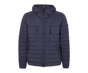 Stone Island - Seamless Tunnel Nylon Down-TC Jacket - Homme - Vestes - Bleu - Taille: 2XL