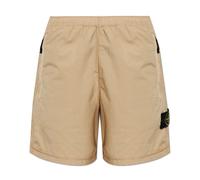 Stone Island - Short Logo Patch - Homme - Shorts - Beige - Taille: W32