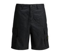 Stone Island - Shorts Cargo en Nylon Bermuda - Homme - Shorts - Noir - Taille: W28