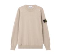 Stone Island - Soft Cotton Crewneck - Homme - Pulls - Beige - Taille: M