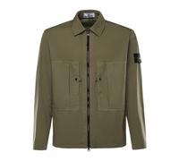Stone Island - Surchemise en coton ripstop - Homme - Vestes - Vert - Taille: XL