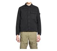Stone Island - Surchemise en coton Supima - Homme - Vestes - Noir - Taille: XL