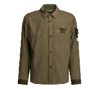 STONE ISLAND surchemise homme verte - s