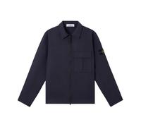 Stone Island - Surchemise Panama Cotton - Homme - Vestes - Bleu - Taille: S