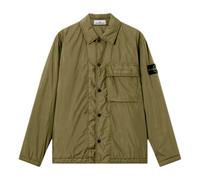 Stone Island - Surchemise Rembourrée Crinkle Reps NY - Homme - Vestes - Vert - Taille: M