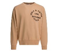 STONE ISLAND sweat-shirt en coton homme rose - m