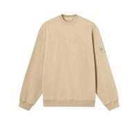 Stone Island - SweaT-shirt en molleton stretch de coton Ghost - Homme - Sweatshirts et sweats à capuche - Beige - Taille: XL