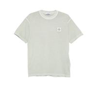 Stone Island, Homme, Tops, Vert, Taille: S T-Shirt avec Logo