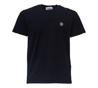 Stone Island - T-shirt ajusté avec écusson Compas - Homme - Tops - Bleu - Taille: M