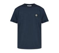 Stone Island - T-shirt avec logo - Homme - Tops - Bleu - Taille: S