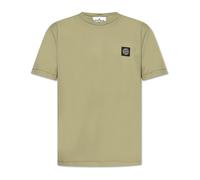 Stone Island - T-shirt avec logo - Homme - Tops - Vert - Taille: S