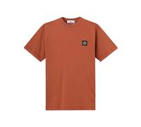 Stone Island - Tshirt - Homme - Tops - Orange - Taille: 2XL