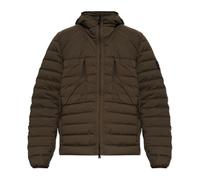 Stone Island - Veste matelassée à capuche - Homme - Vestes - Brun - Taille: XL