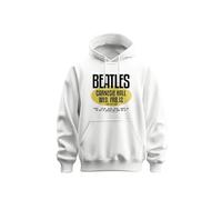 Stone Kids Sweatshirt Homme The Beatles - Licence Officielle - Coupe Confortable, Impression Haute Définition française, Écoresponsable, Taille L Disponibles