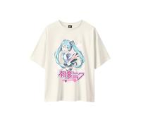 Stone Kids T-Shirt Femme Anime Hatsune Miku - Coupe Oversize, Impression Haute Définition française, Écoresponsable, Taille l L disponnibles