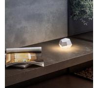 Stone - Lampe De Table Sans Fil - Aluminium - Blanc