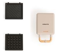 STONE STUDIO - Appareil à croque-monsieur, grill et gaufrier à plaques interchangeables Arena G