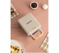 STONE STUDIO Appareil croque-monsieur & gaufrier – 600W, 2 plaques sandwich/gaufre, antiadhésif