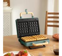 STONE STUDIO - Appareil À Croque-monsieur, Grill Et Gaufrier À Plaques Interchangeables Sauge