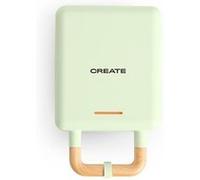 CREATE 211241 gaufrier et appareil à croque-monsieur 800 W Vert