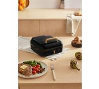 STONE STUDIO PRO - Grill multifonction avec ouverture à 180º - Noir Noir G