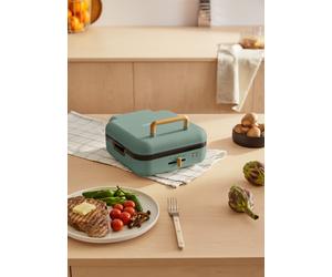 STONE STUDIO PRO - Grill Multifonction Avec Ouverture À 180º Sauge