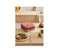 STONE STUDIO PRO - Grill multifonction avec ouverture à 180º - Terracotta