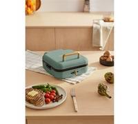 STONE STUDIO PRO - Grill Multifonction Avec Ouverture À 180º Vert Sauge
