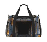 Stone Well Shaft Sac de voyage compact résistant à l'eau pour le sport, la gym et le w nd pour homme et femme