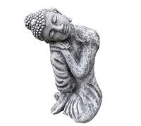 stoneandstyle Figurine en pierre Shiva rêveuse résistante au gel 12,9 kg