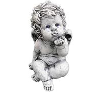 stoneandstyle Pierre Statue rêvant Ange, Massif en Pierre, Le Gel et aux intempéries jusqu'à -30 °C