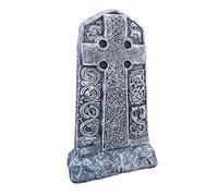 stoneandstyle Pierre tombale - Croix celtique - Hauteur 44 cm - Résistant au gel et aux intempéries - Fonte