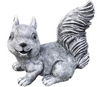 stoneandstyle Sculpture en Pierre écureuil Position Assise résistant au Gel