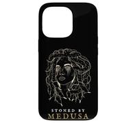 Stoned by Medusa Mythologie grecque Dieu grec antique humoristique Coque pour iPhone 13 Pro