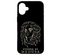 Stoned by Medusa Mythologie grecque Dieu grec antique humoristique Coque pour iPhone 16 Plus